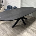 Eetkamertafel Venezuela ovaal Ovaal, Zwart